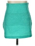 BCBGeneration 100% Polyester Solid Teal Casual Skirt Size XS - photo 1