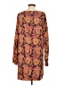 Ann Taylor LOFT 100% Polyester Paisley Brown Casual Dress Size S - photo 2