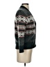 Rag & Bone Argyle Black Gray Cardigan Size S - photo 4