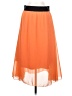 Lularoe 100% Polyester Solid Orange Casual Skirt Size S - photo 1
