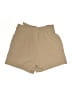 NYCC 100% Polyester Solid Tan Khaki Shorts Size S - photo 2