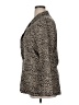 Storia 100% Polyester Animal Print Gold Blazer Size XL - photo 5