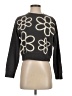 Recycled Threads Floral Black Pullover Sweater Size S - photo 1