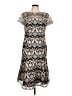 JS Collections Paisley Silver Cocktail Dress Size 12 - photo 1