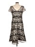 JS Collections Paisley Silver Cocktail Dress Size 12 - photo 2