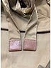 Moncler 100% Polyester Solid Gold Tan Khaki Shorts Size EU (IT) 42 / US 6 - photo 4