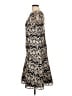 JS Collections Paisley Silver Cocktail Dress Size 12 - photo 5