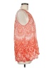 Alya 100% Polyester Orange Sleeveless Blouse Size M - photo 4