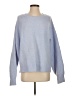 Neutral Ground Solid Blue Pullover Sweater Size S - photo 1