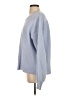 Neutral Ground Solid Blue Pullover Sweater Size S - photo 5