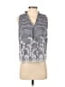 Unbranded Silver Blue Sleeveless Blouse Size M (estimated) - photo 1