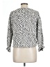 Sharagano Animal Print Silver Cardigan Size L - photo 2