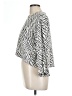 Sharagano Animal Print Silver Cardigan Size L - photo 5