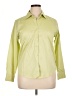 Talbots 100% Cotton Green Long Sleeve Button-Down Shirt Size 14 - photo 1