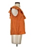 MNG Suit Orange Sleeveless Blouse Size XS - photo 4