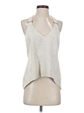 Pull Col Roulé Sans Manches BCBGMaxazria – Gris, Taille L, Femme, Très Bon état