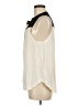 ALTERNATIVE 100% Rayon Ivory Sleeveless Button-Down Shirt Size M - photo 5