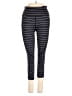 Zyia Active Stripes Black Active Pants Size 4 - photo 1