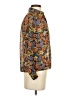 Assorted Brands Floral Brown Long Sleeve Blouse Size Sm - photo 4