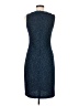 St. John Tweed Blue Cocktail Dress Size 6 - photo 2