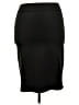 Thanth Solid Black Casual Skirt Size XXL - photo 1
