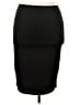 Thanth Solid Black Casual Skirt Size XXL - photo 2