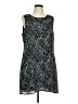 Kenar 100% Polyester Graphic Black Cocktail Dress Size 12 - photo 1