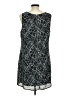Kenar 100% Polyester Graphic Black Cocktail Dress Size 12 - photo 2