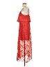 Trixxi 100% Polyester Red Cocktail Dress Size S (estimated) - photo 5