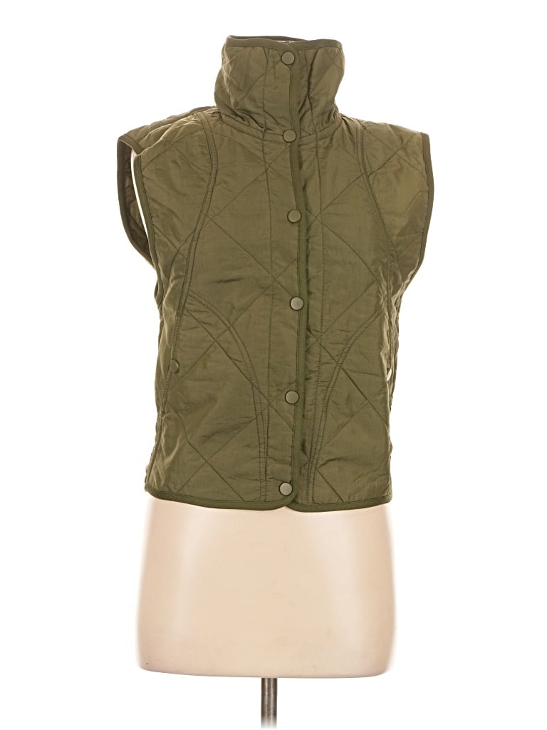 Pre-owned Zyia Active Vest In Green