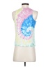 No Boundaries 100% Polyester Green Pink Tank Top Size S - photo 2