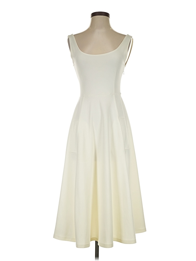 Pre-owned Assorted Brands Cocktail Dress In White