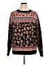 Andree by UNIT Animal Print Brown Pullover Sweater Size 1X - photo 1