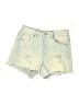 rue21 Ivory Denim Shorts Size 4 - photo 1
