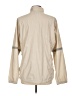 Nike 100% Polyester Solid Ivory Tan Track Jacket Size L - photo 2