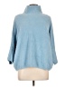 Melissa Nepton Blue Turtleneck Sweater Size L - photo 1