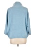 Melissa Nepton Blue Turtleneck Sweater Size L - photo 2