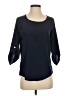 Fun & Flirt Blue 3/4 Sleeve Blouse Size S - photo 1