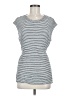 Max Studio Stripes Blue White Sleeveless T-Shirt Size M - photo 1