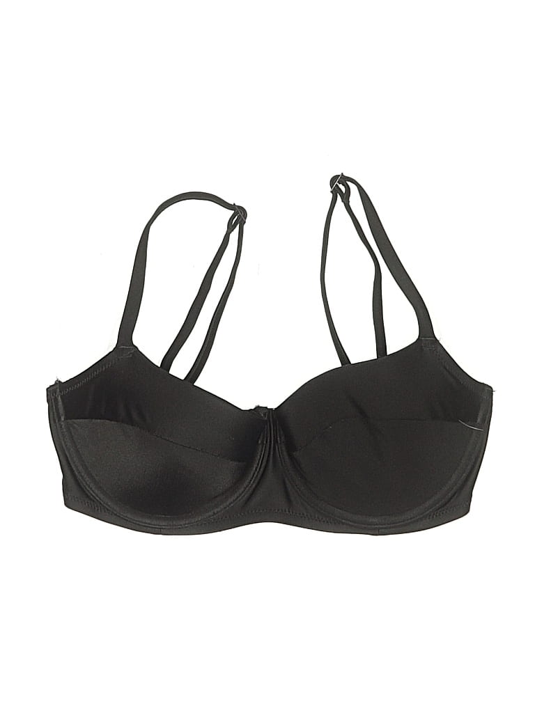 Pre-owned Aerie Swimsuit Top Black Swimwear