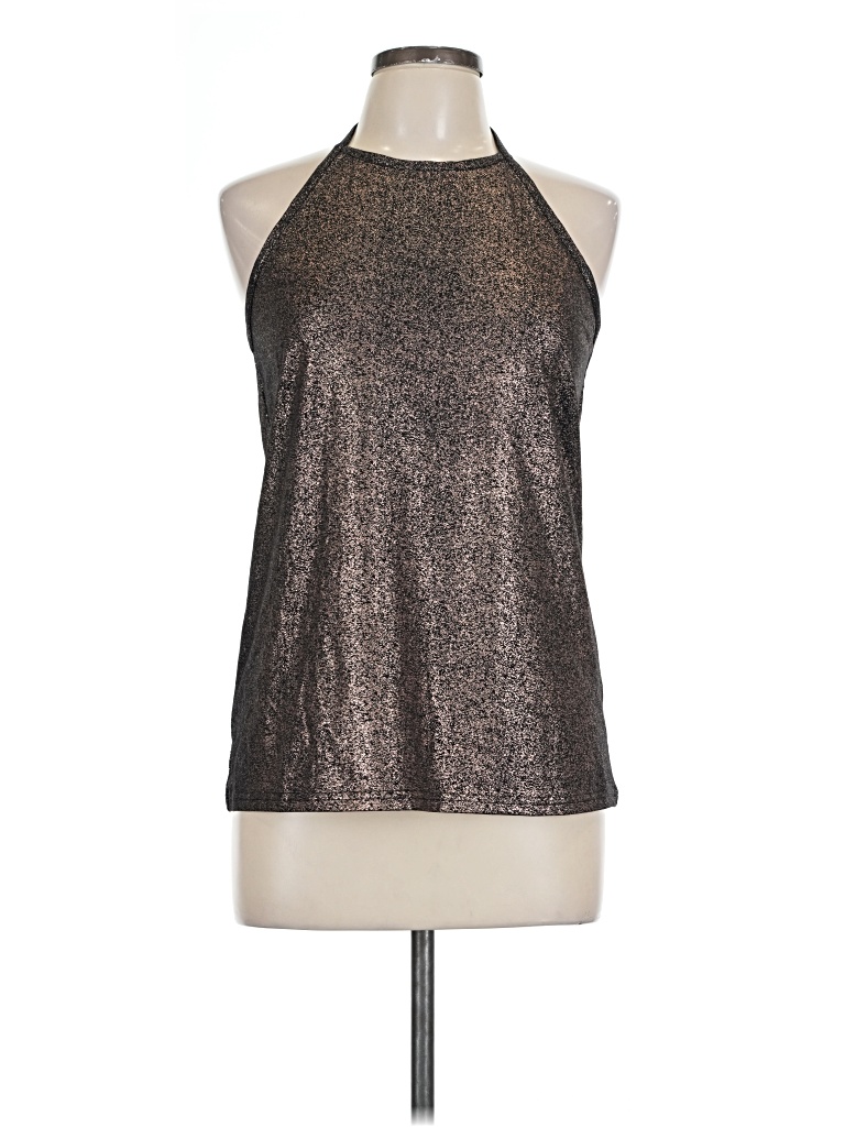 Pre-owned Fabletics Sleeveless Blouse In Black