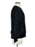 INC International Concepts 100% Acrylic Stars Black Pullover Sweater Size M - photo 4