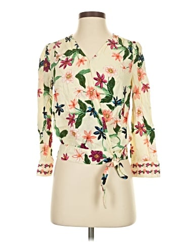 Laundry by Shelli Segal 3/4 Sleeve Blouse (view 2)