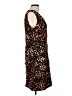 Assorted Brands Animal Print Brown Cocktail Dress Size L (estimated) - photo 4