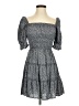 Mi ami Hearts Gray Casual Dress Size XS - photo 1