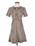 Paper Crane 100% Polyester Gray Casual Dress Size S - photo 1
