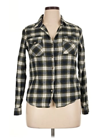 Love Notes Long Sleeve Button-Down Shirt (view 1)