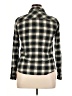 Love Notes 100% Cotton Plaid Green Long Sleeve Button-Down Shirt Size XL - photo 2