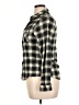 Love Notes 100% Cotton Plaid Green Long Sleeve Button-Down Shirt Size XL - photo 5