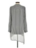 Chico's 100% Polyester Gray Long Sleeve Blouse Size Sm (0) - photo 2